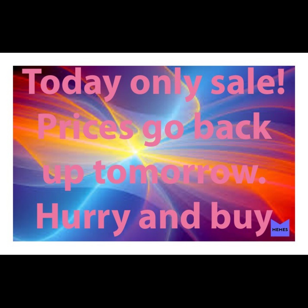 One day sale! Lots of cute stuff 😊